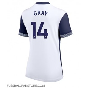 Tottenham Hotspur Archie Gray #14 Replik Heimtrikot Damen 2024-25 Kurzarm